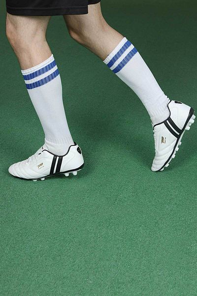 Jump 13256 White Football Shoes Turf Astroturf Football Shoes