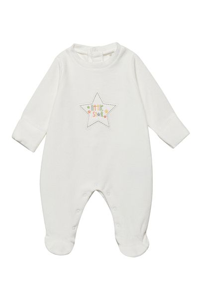 Miny Center Unisex Baby Velvet Jumpsuit