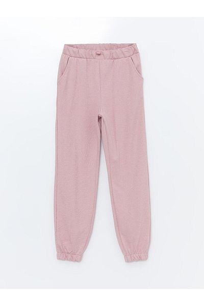 LC Waikiki Girls' Jogger Sweatpants with Elastic Waist
