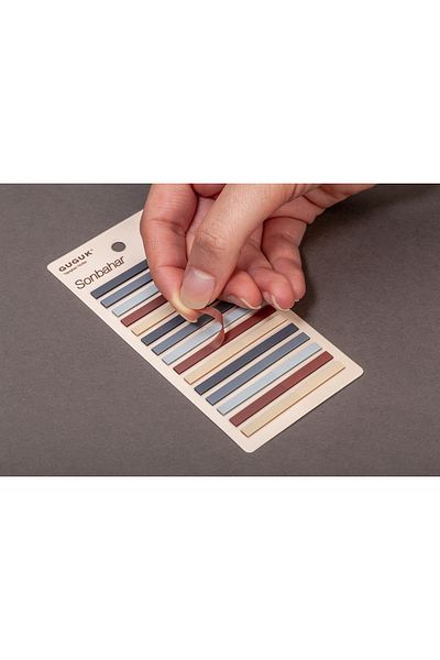 GUGUK Autumn 15 Color Transparent Pet Index • Index Sticker • Post-It • Sticky Note
