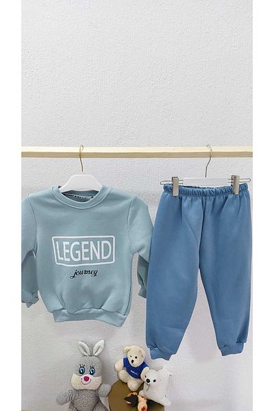 BİGÜMEX Boy's Winter Tracksuit Set - 3 Thread
