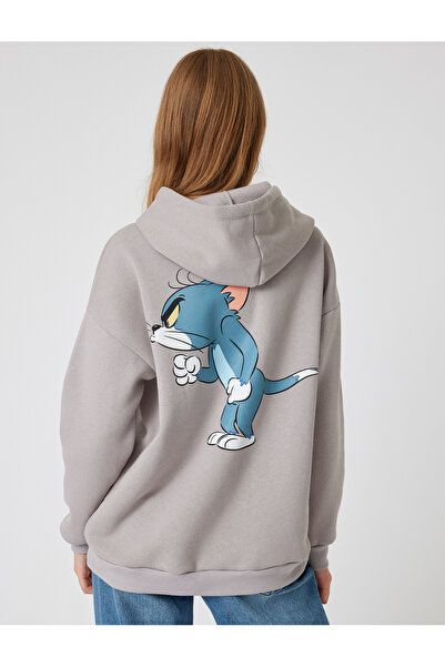 Koton Licencovaná oversize mikina s kapucí Tom a Jerry