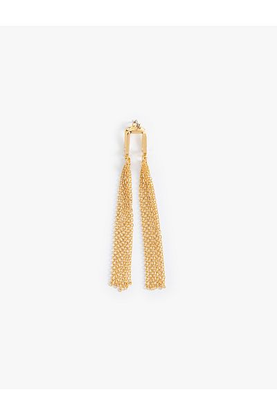 Koton Steel Chain Dangle Earrings