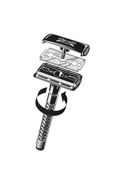 Wilkinson Sword 20 Pieces Classic Manual Shaver - Wilkinson Razor Set (4X5 Pieces)