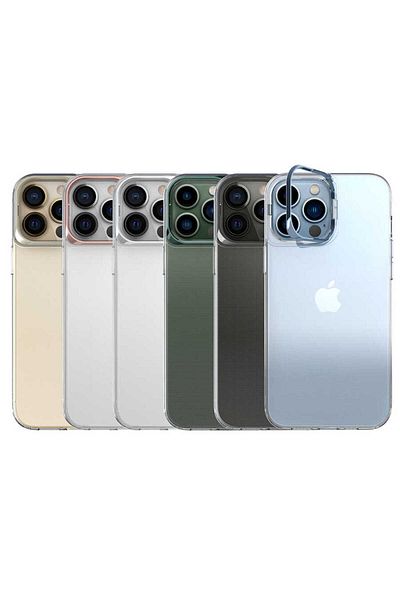 zore iPhone 13 Pro Max Compatible Zore Skuba Case-Gold