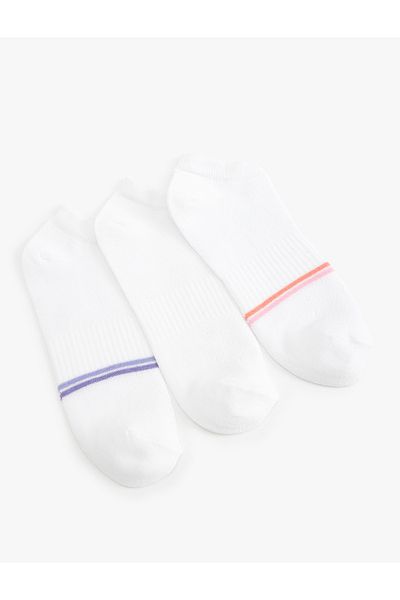 Koton Set de 3 șosete sport cu dungi
