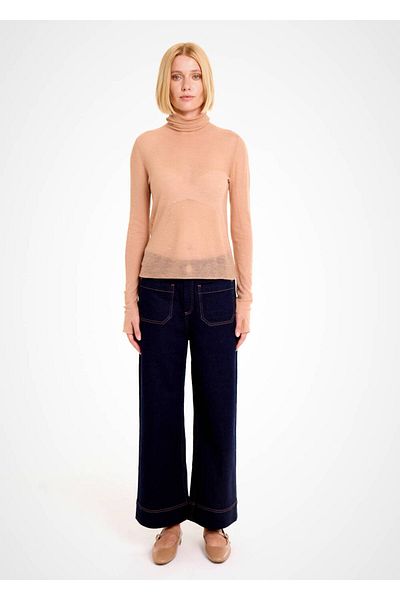 Knitss Συμβατό με Micro Sequined Skin Color Extrafine Wool