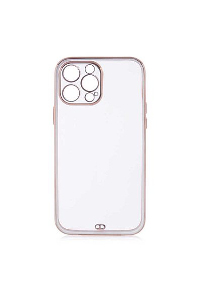 zore iPhone 12 Pro Compatible Zore Voit Clear Case-White