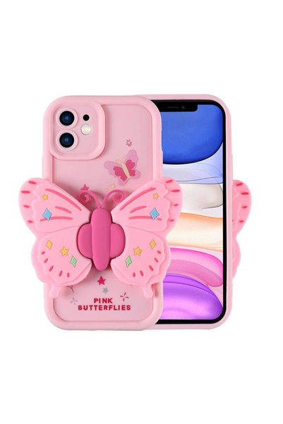 Ahlttiba غطاء حماية متوافق مع هاتف iPhone 11 مع تصميم على شكل شخصية وحماية لل...
