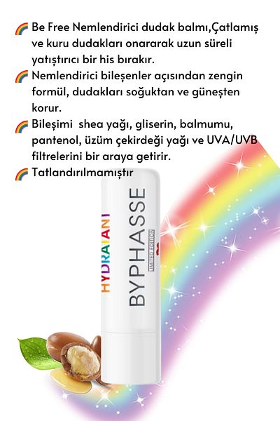 BYPHASSE Moisturizing Repair Lip Care Cream 2X4.8 Gr