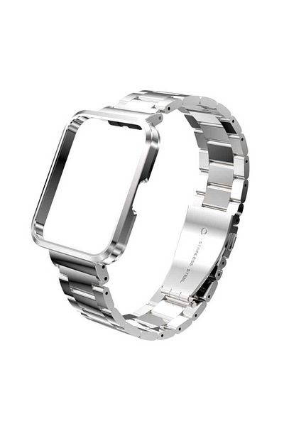 zore ساعة Xiaomi Redmi Watch 2 Lite متوافقة مع KRD-60 سوار معدني Zore - أزرق داكن