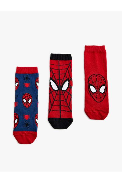 Koton Set de 3 șosete Spiderman cu licență