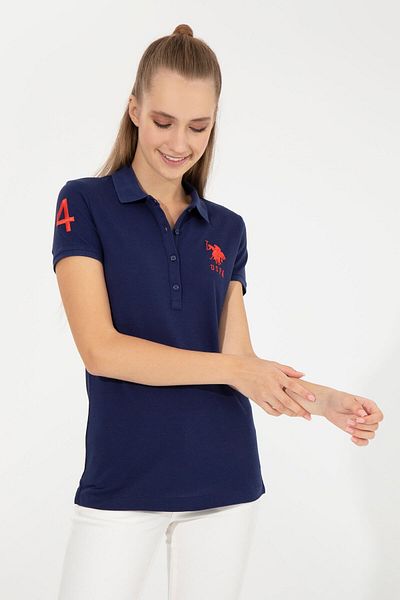 U.S. Polo Assn. Γυναικείο μπλουζάκι Navy Blue