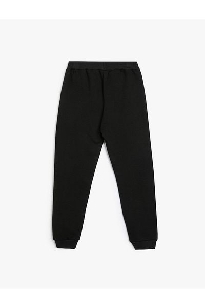 Koton Basic Sweatpants with Tie-Up Waist and Pockets