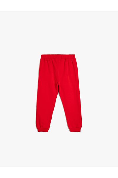 Koton Basic Sweatpants with Tie-Up Waist and Pockets