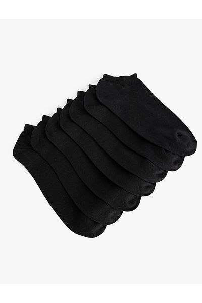 Koton Set de 7 șosete papuci de bază amestecat de bumbac