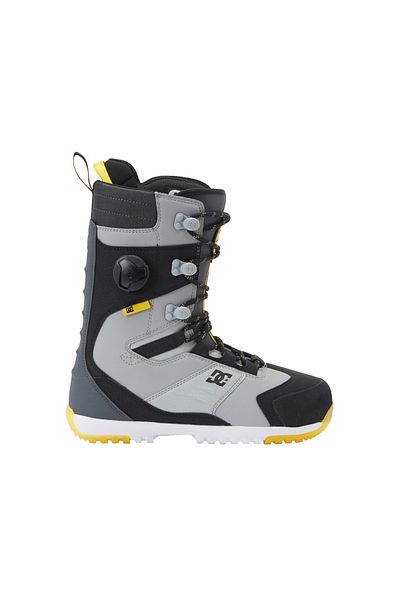 DC Men's Snowboard Boots Premier Hybrid Black/Gray/Yellow Men's Snowboard Boots Adyo100072