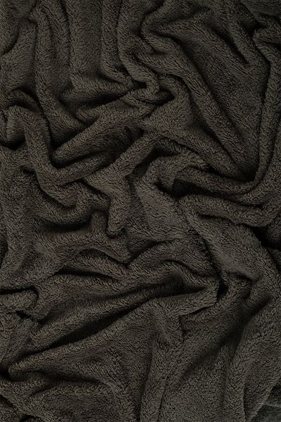 Gleamy Welsoft Grey βελούδινο ύφασμα - 1,5 μέτρα ύψος, 1,80 cm πλάτος, άνεση διπλής όψης