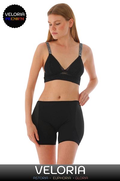 Veloria Premium Series Recovery Firming Non-Marking Shaping Side Supported Pop-Up Shorts
