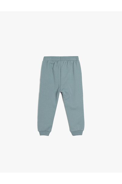 Koton Cotton Jogger Sweatpants - Tie Waist and Ribbon