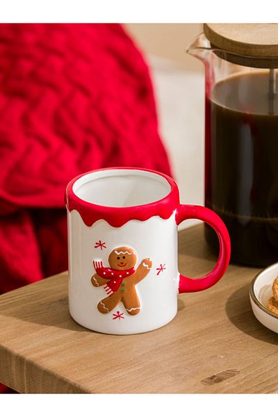 LC Waikiki Original Cute Ceramic Mugs for New Year from Full Moon Special Design Gift