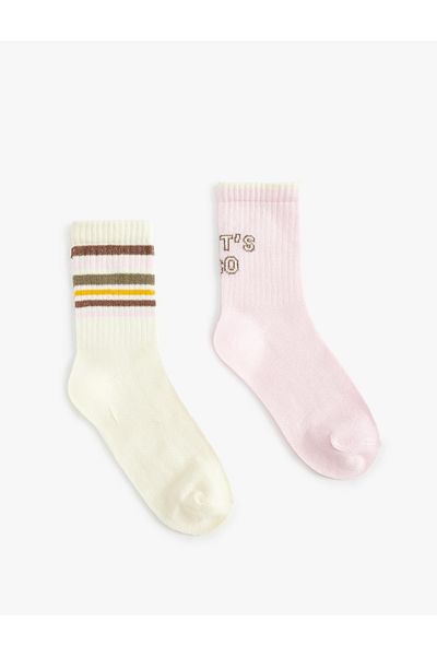 Koton Socket Socks Set - Pack of 2
