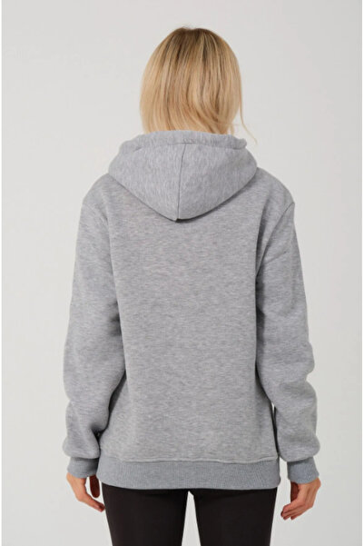 Art's Grey Hooded Kangaroo Pocket Sweatshirt
