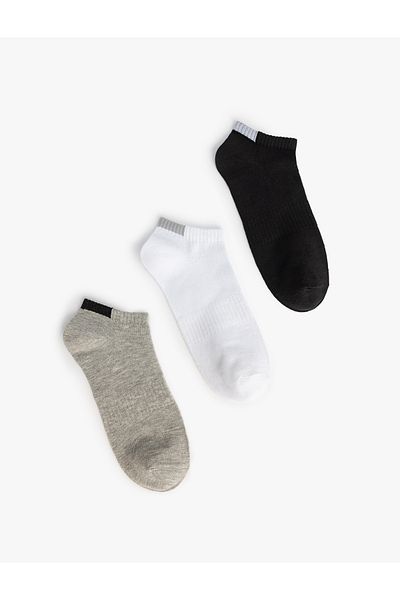 Koton Pack of 3 Booties Socks