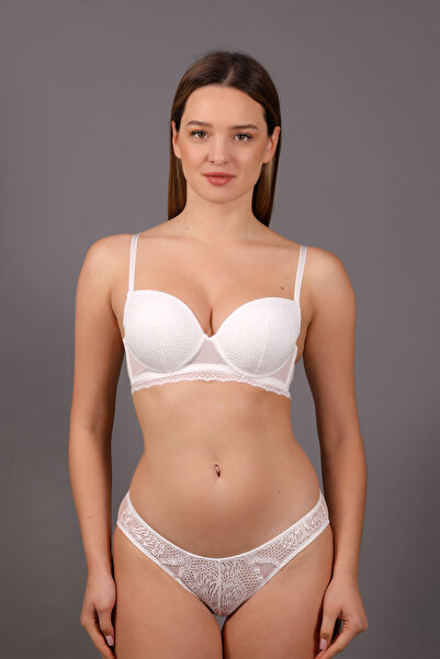 NEWBRA LINGERIE Women's Supported B Cup Bra Panty Set, 334167