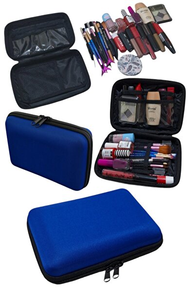 Next Craft Makyaj Çantası Organizer Sert Kapaklı Kozmetik Seyahat Organizeri Çok Amaçlı