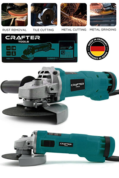 CRAFTERTOOLS Germany 980W Bakır Sargılı 125 Mm Spiral Avuç Içi Kesme Ve Ahşap...