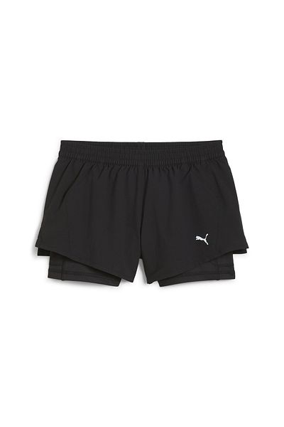 Puma Run Ultrwve 2in1 Vlcty Pantaloni scurți negri pentru alergare pentru femei Pantaloni scurți pentru alergare pentru femei 52574501