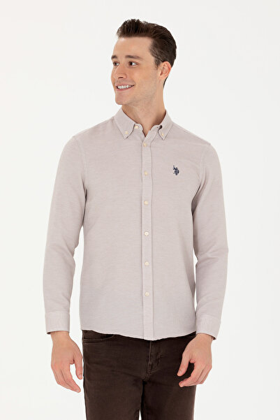 U.S. Polo Assn. قميص رجالي بأكمام طويلة 50279420 -VR085