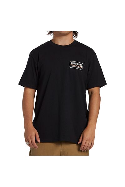 BİLLABONG Billabong Mens T-Shirt - Black, Walled Model
