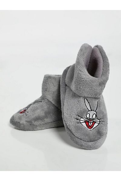 casso Children's Rabbit Figure Slippers, Non-Slip Sole Kindergarten Nursery Shoes, Home Shoes