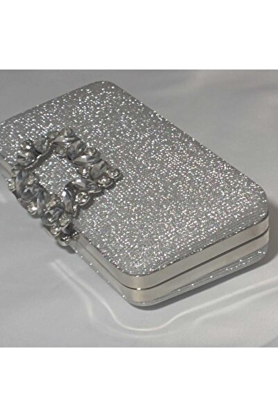 Şarra Gossi Ασημένια βραδινή τσάντα Ασημένια βραδινή τσάντα