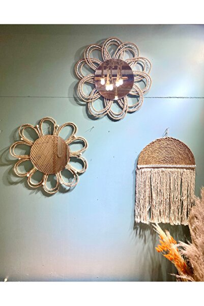 kattuna Bohemian Daisy Mirror Wall Decoration Product Set of 3