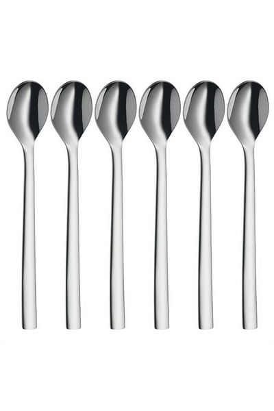 WMF 19 cm Set of 6 Nuova Latte Macchiato Spoons