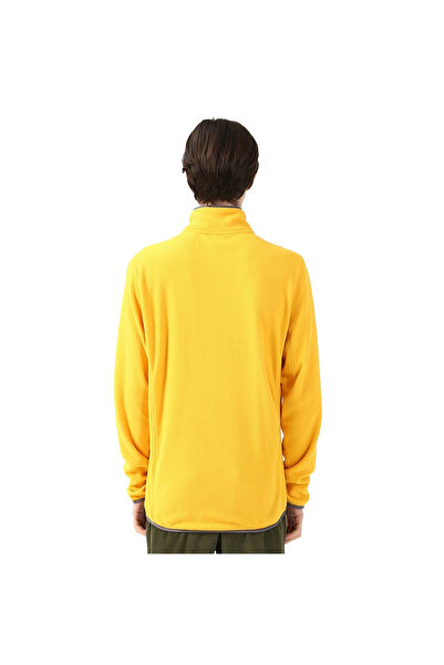 Quiksilver Mission Fz Men's Yellow Fleece Jacket Men's Fleece Jacket Eqyft03162