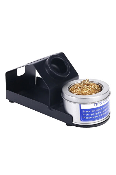 harry 10W Metal Elektronik Tamir Havya Lehim Standı Sehpası+Temizleme teli