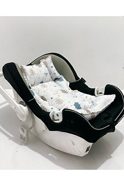 Babycitytr %100 Pamuk Müslin Kumaş Puset Anakucağı Minderi