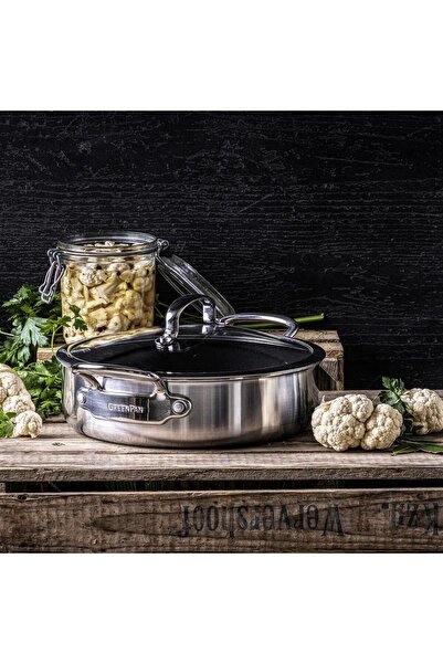 Greenpan Premier 26 Cm Flat Pot 3.8 Lt