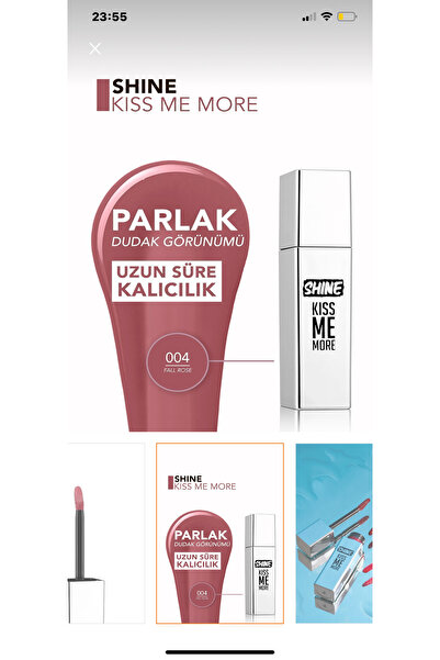 Flormar Kis me mıre shine Fall rose 04