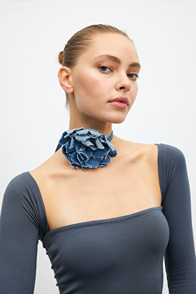 alenmoda Μπάλα με τετράγωνο λαιμό - Limited edition