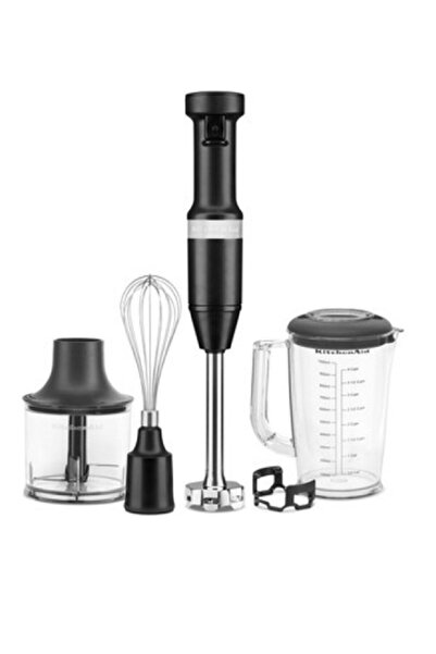 Kitchenaid Hand Blender with Accessories 5Khbv83Ebm - Black Matte