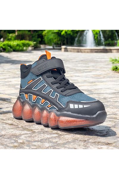 JOJO KIDS Unisex παιδικές μπότες με velcro, ορθοπεδικές μπότες, αντιολισθητική σόλα αέρα