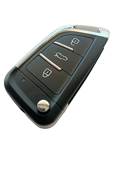GMA KEYS Luxury Bmw Fem - Keydiy Key Container with Type and Switchboard, 3 Keys, 1St Quality
