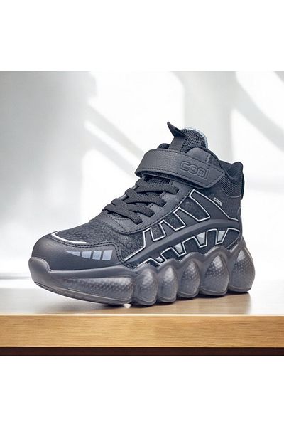 JOJO KIDS Unisex παιδικές μπότες με velcro, ορθοπεδικές μπότες, αντιολισθητική σόλα αέρα
