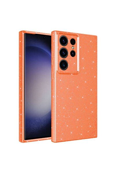 Ummeslem Cover Compatible for Galaxy S23 Ultra Case Camera Protected Silvery ...