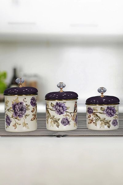 PR HOME Fiorella Enamel - Spice Bowl Set